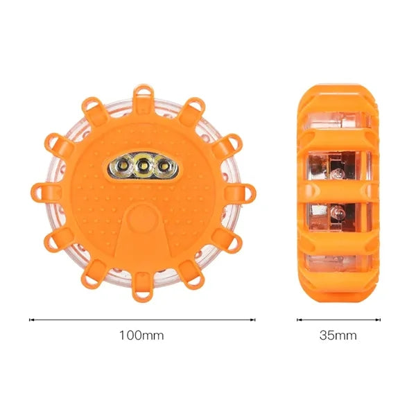 LED Emergency Warning Light Flare for Roadside Safety