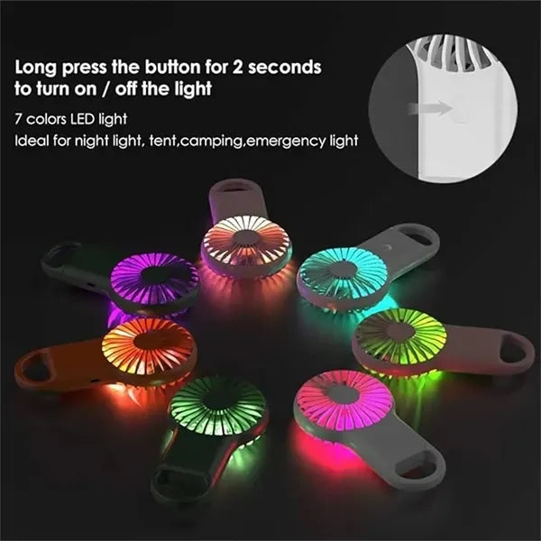 LED Light Fan