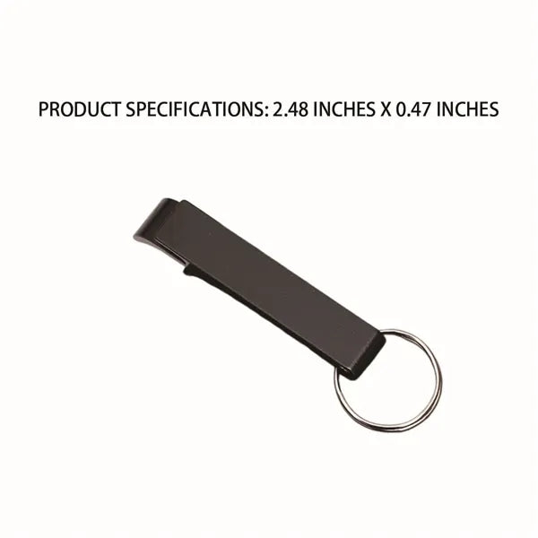Aluminum Alloy Keyring Beer Bottle Opener
