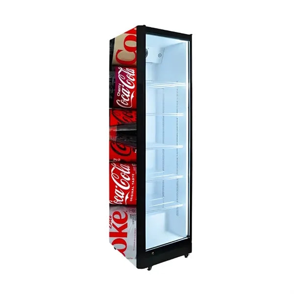 410L Glass Front Refrigerator