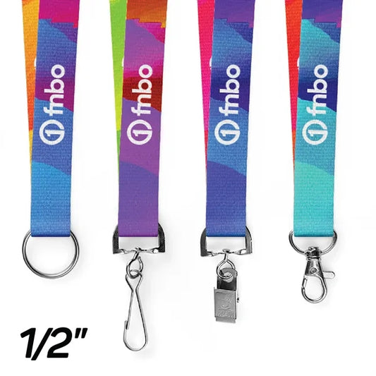 24-48 HOUR RUSH Lanyards FC Satin Finish 1/2"