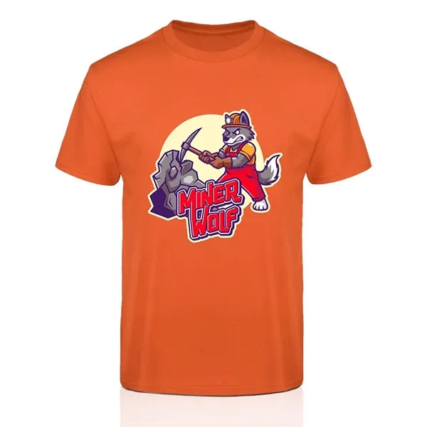 100% Cotton Full Color T-Shirt With DTG Print - 5.3 Oz