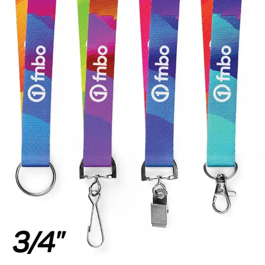 24-48 Hour Rush Lanyards FC Satin Finish 3/4"