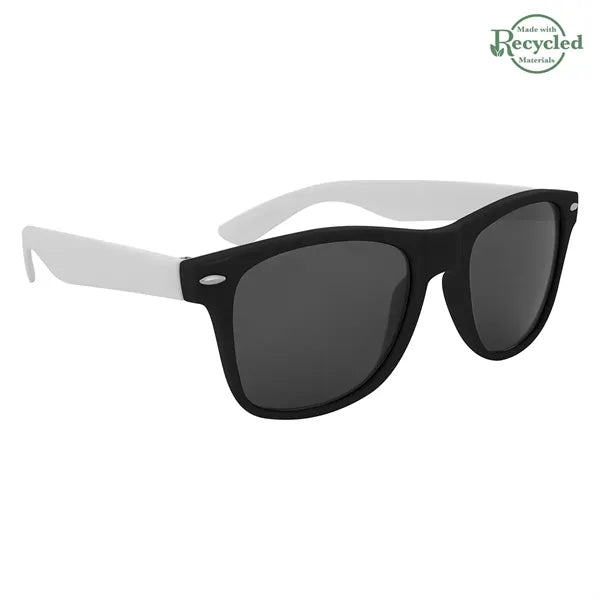 Full Color Colorblock Malibu Sunglasses