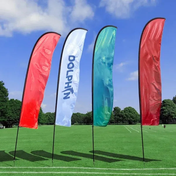 Knife Shape Blade Feather Advertising Flag