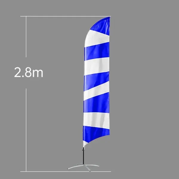 Knife Shape Blade Feather Advertising Flag