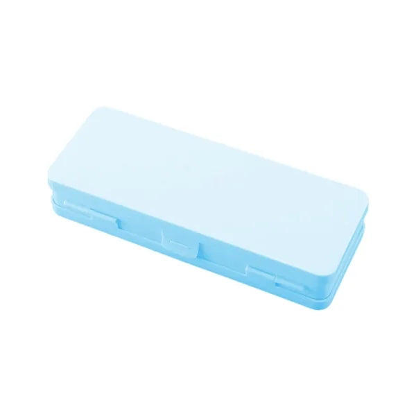 Double-Sided Plastic Pencil Box