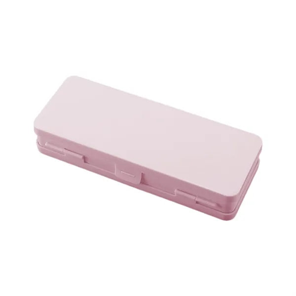 Double-Sided Plastic Pencil Box