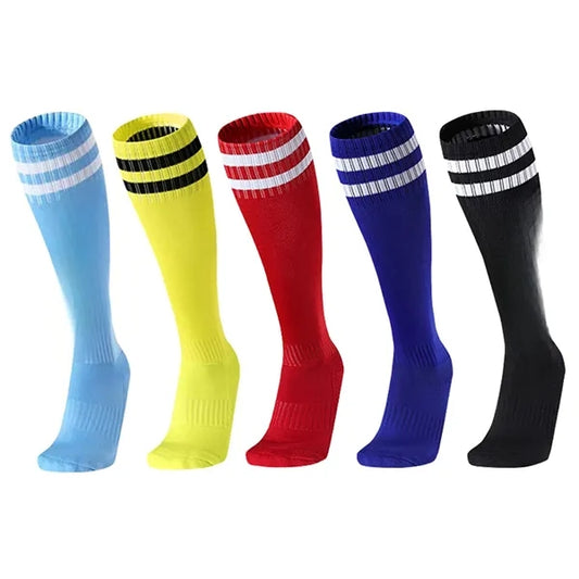 Kids Soccer Socks Boys Girls Knee Athletic High Tube