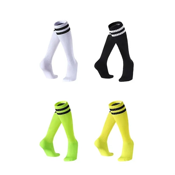 Kids Soccer Socks Boys Girls Knee Athletic High Tube