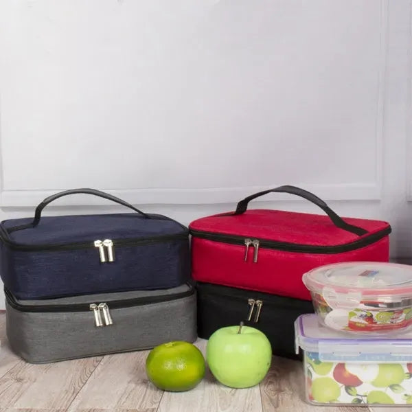 Portable Insulated Cooler Lunch Bag