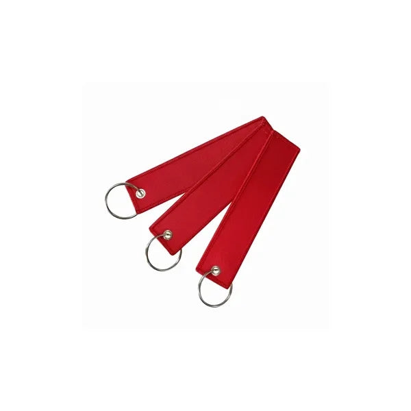 Embroidered Fabric Key Tag