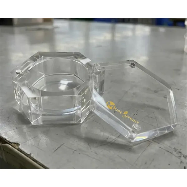 Acrylic Magnetic Coin Display Case and Storage Box