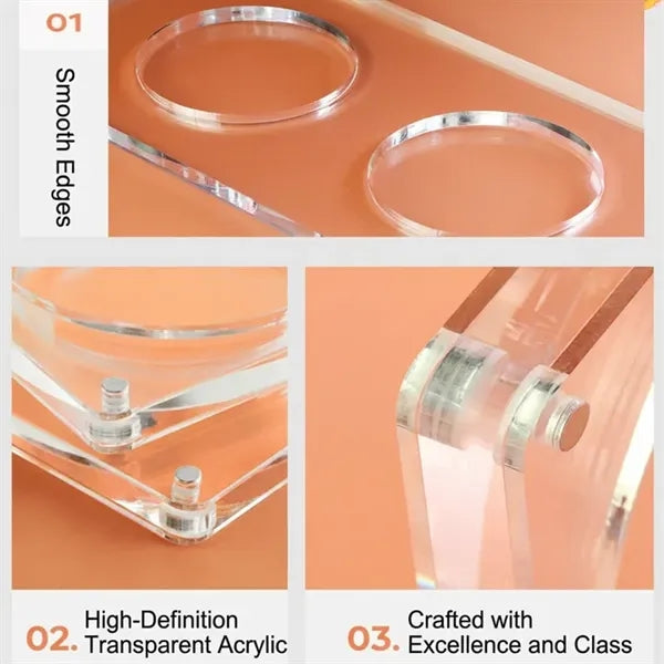 Acrylic Magnetic Coin Display Case and Storage Box