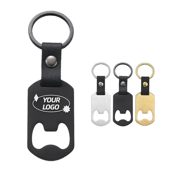Metal Bottle Opener Keychain