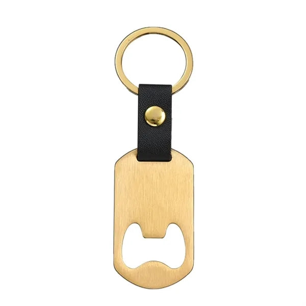 Metal Bottle Opener Keychain