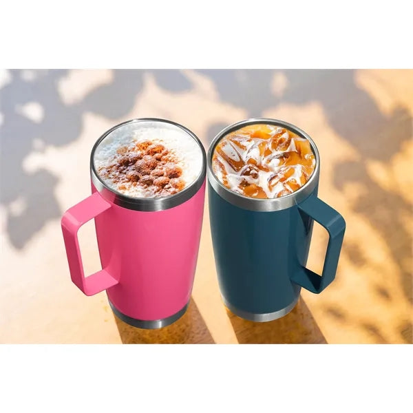 20oz Stainless Steel Tumbler Mug with Secure Lid