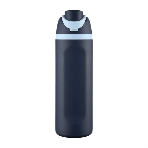 24oz Stainless Steel Sports Water Bottle with Dual-Drink Lid