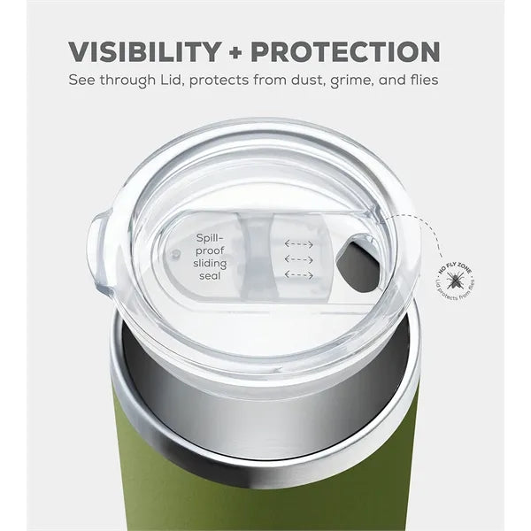 Slim Vacuum-Insulated Stainless Steel Tumbler