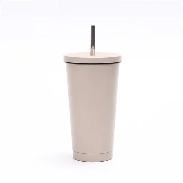 17oz Portable Stainless Steel Straw Cup