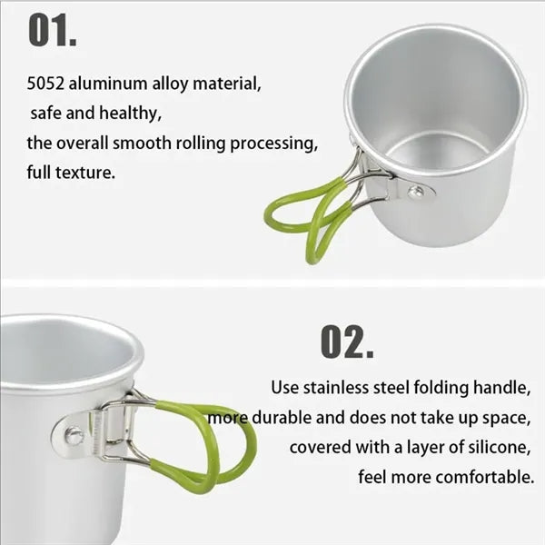 Outdoor Camping Water Cup Portable Collapsible Tea CoffeeMug