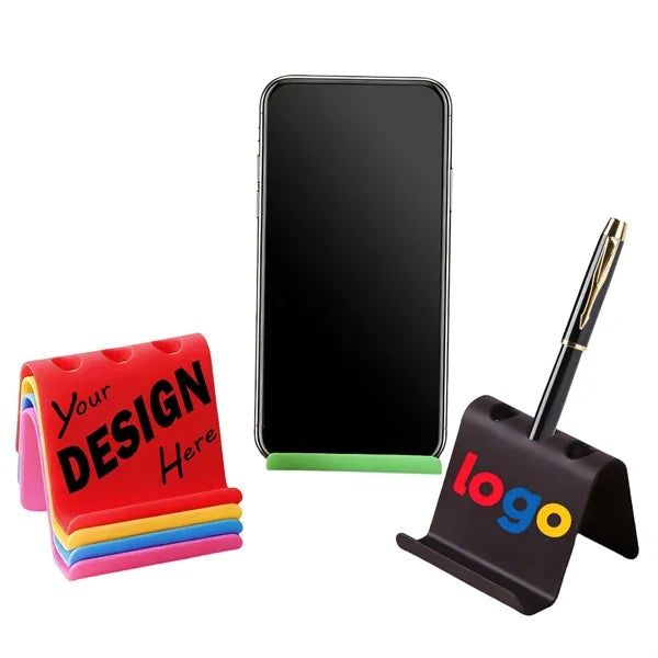 Phone Stand With Pen Holder Function