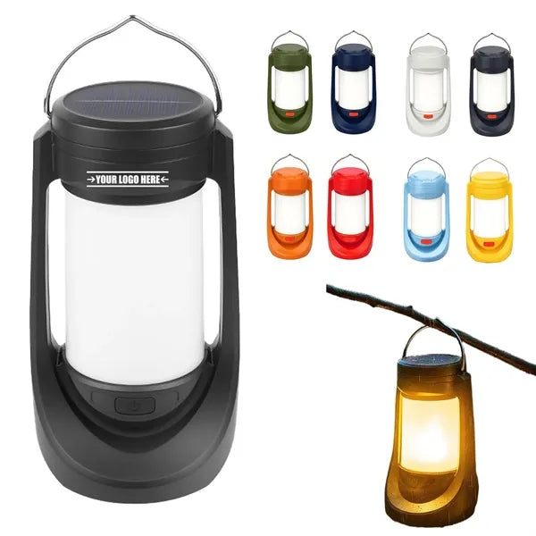 LED Solar Rechargeable Camping Light