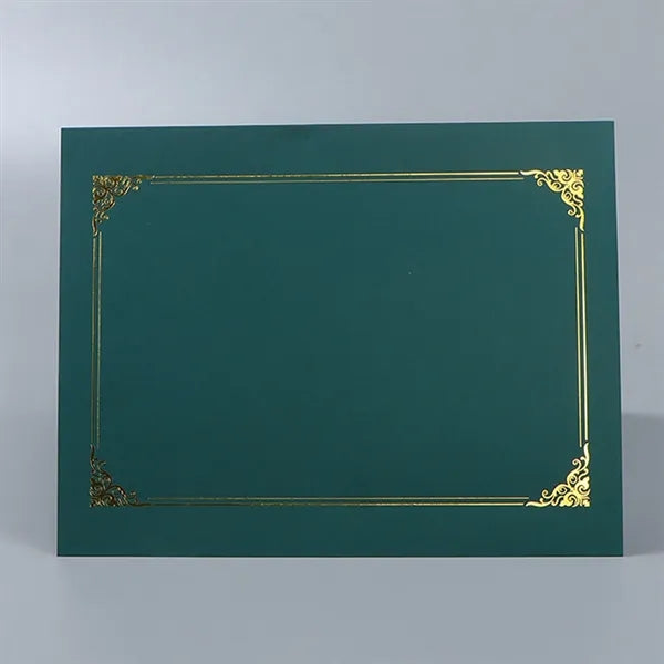Double Display Certificate Holde Award Padded for Letter