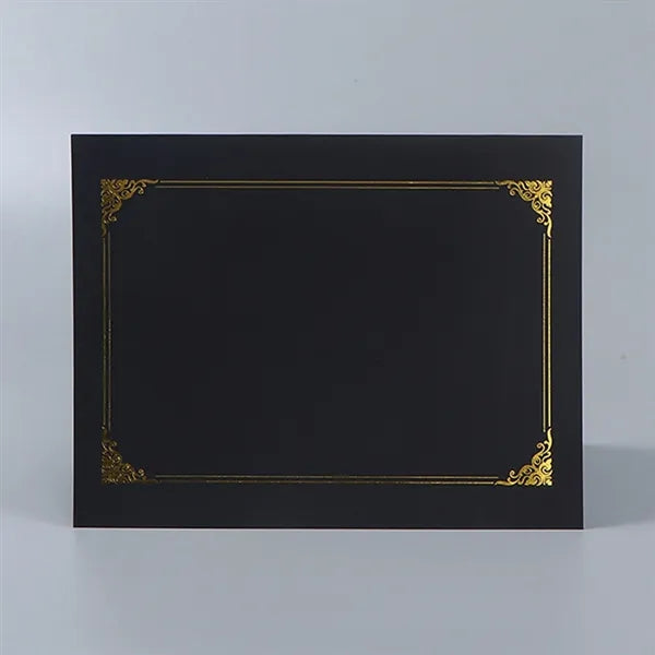 Double Display Certificate Holde Award Padded for Letter