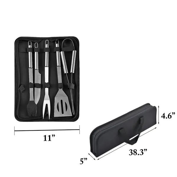 Stainless Steel Outdoor BBQ Camping Tool Set