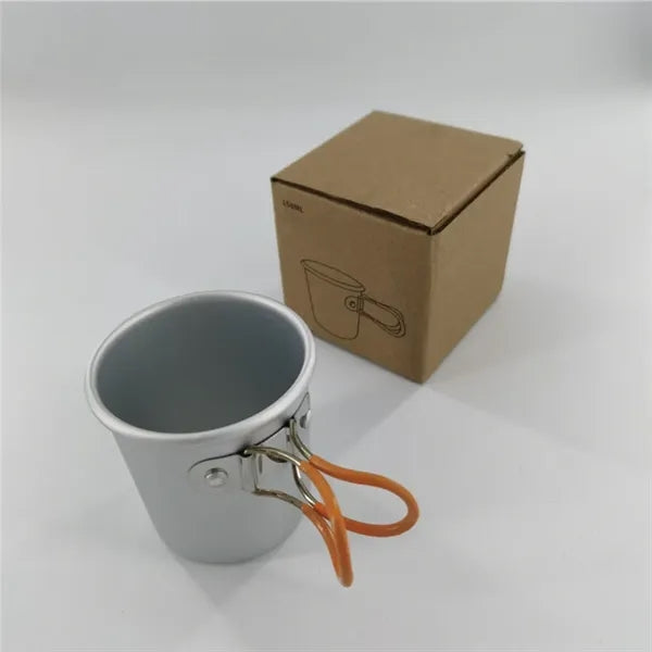 Outdoor folding cup