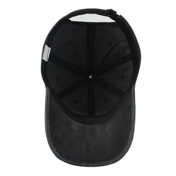 MOQ Unisex Vintage Denim Soft Crown Washed Baseball Cap