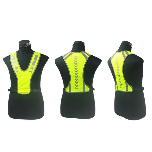 Reflective Running Vest Gear with Bands