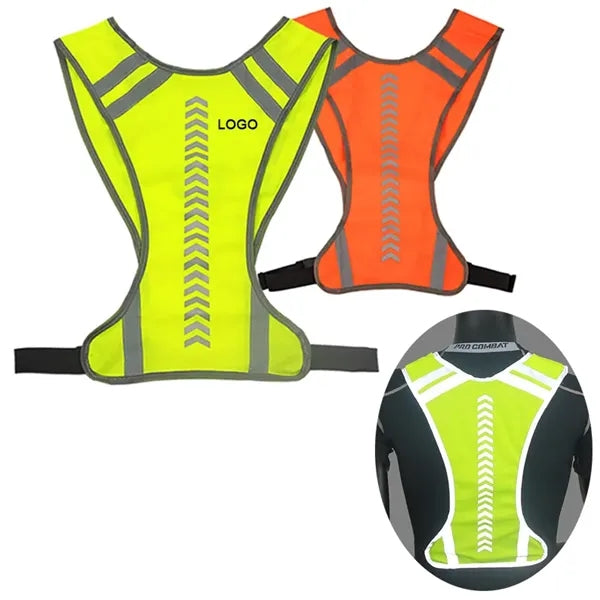 Reflective Running Vest Gear with Bands