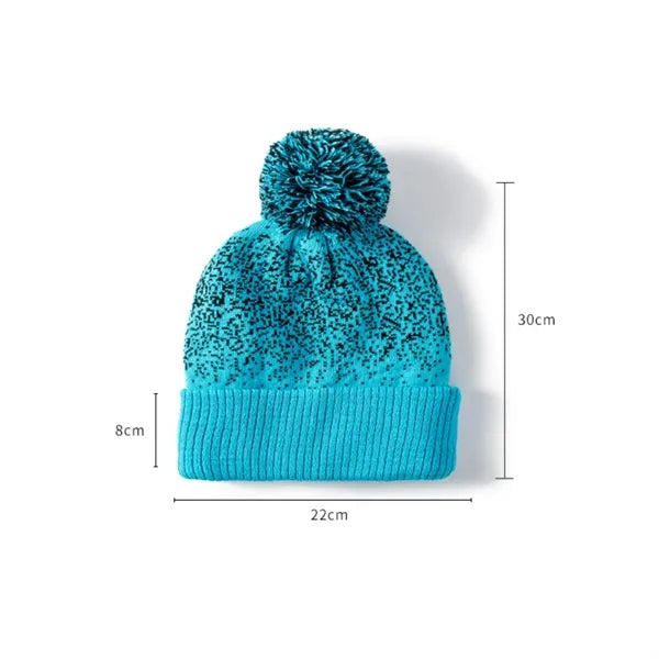 Knit Pom Winter Beanies