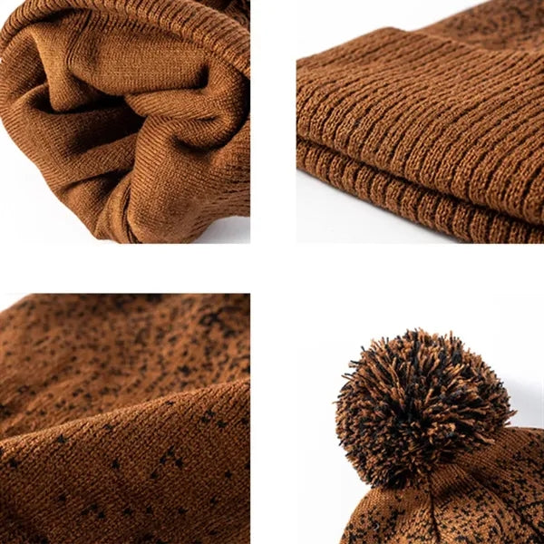 Knit Pom Winter Beanies