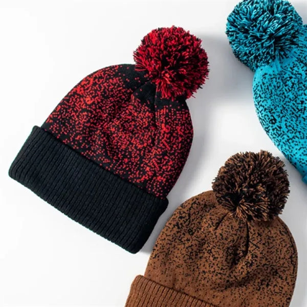 Knit Pom Winter Beanies