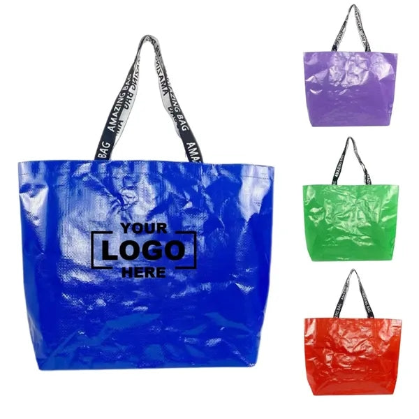 Hand-held woven bag