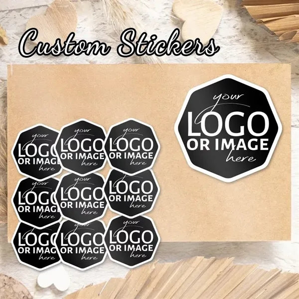 Business Stickers, Personalized Logo Decals
