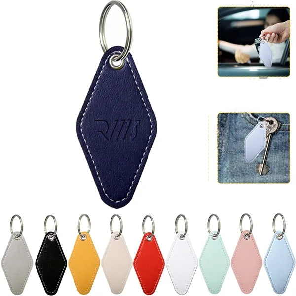 Diamond Shaped PU Key Accessory