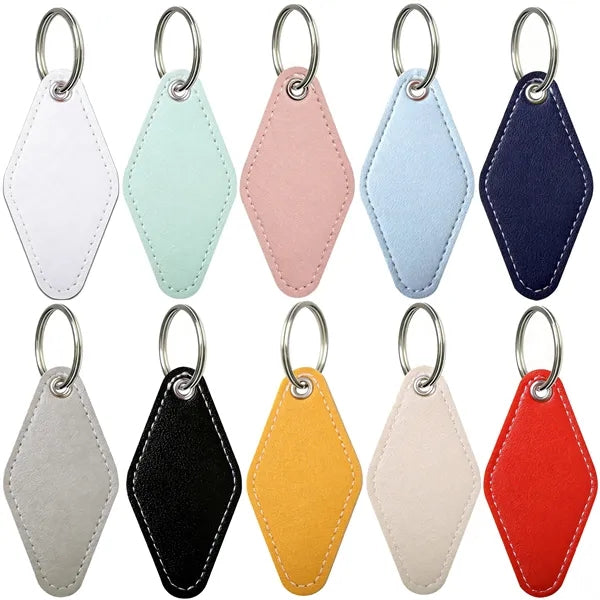 Diamond Shaped PU Key Accessory