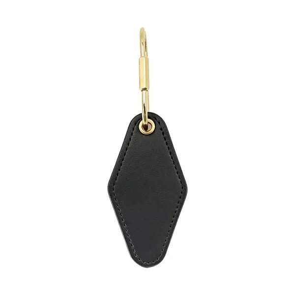 Portable Diamond PU Leather Decorative Keychain