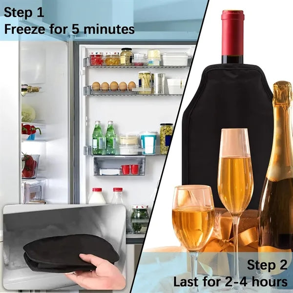 Wine Bottle Gel Cooler Sleeve