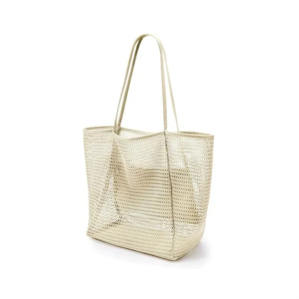 Foldable Breathable Mesh Beach Tote Bag