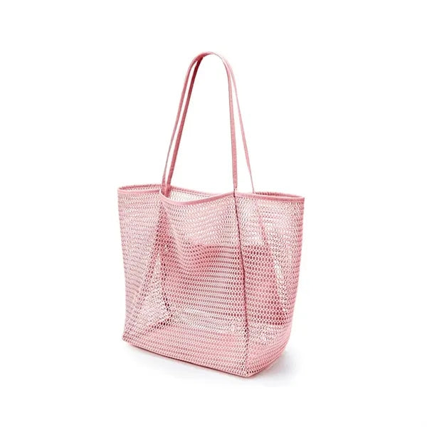 Foldable Breathable Mesh Beach Tote Bag
