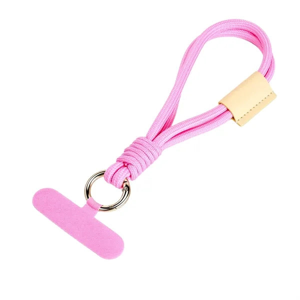 Wrist Strap Phone Lanyard With Patch Tether Tab