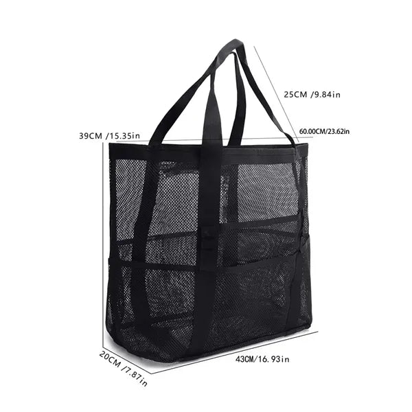 Multi-Functional Large Mesh Beach Bag