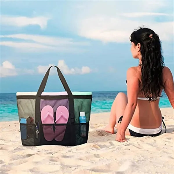 Multi-Functional Large Mesh Beach Bag