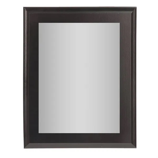 6" x 8" Black Matte Finish Plaque with Sublimated Plate