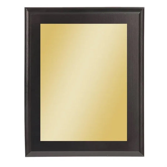 5" x 7" Black Matte Finish Plaque with Sublimated Plate